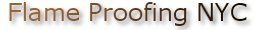 FlameProofing NYC Logo
